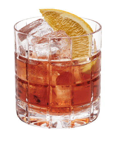 batman bramble in a glass
