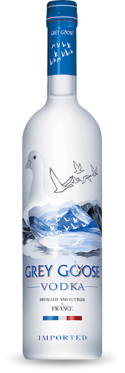 Grey Goose vodka bottle