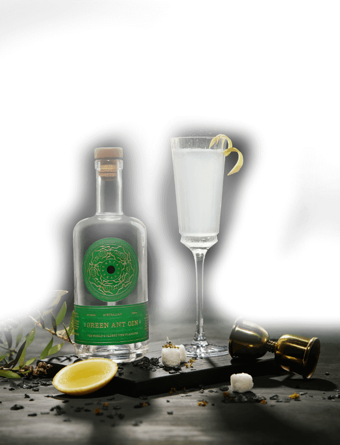 Green Ant Gin bottle